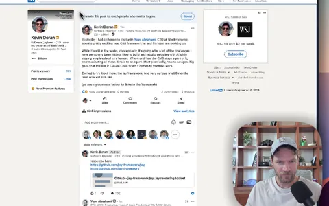 a video of me keeping my website tidy with my voice